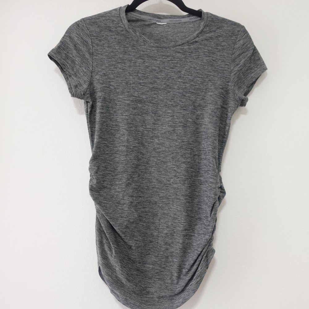 NEW BALANCE Gray Active Tank/Tee US size S